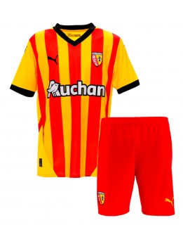 RC Lens Replika Hemmakläder Barn 2024-25 Kortärmad (+ byxor)